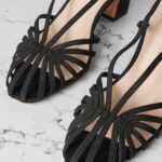 Priscilla Moiré Sandals Thumbnail 2