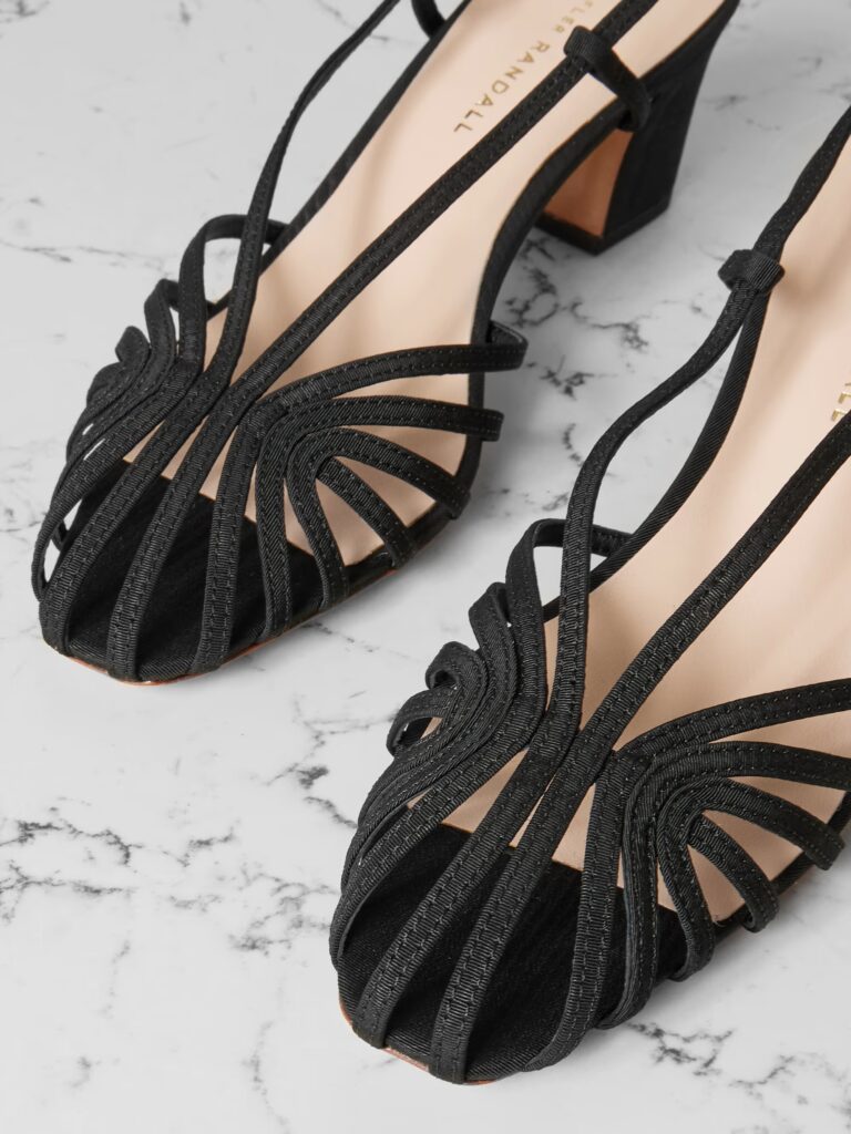 Priscilla Moiré Sandals Full Size Image 2