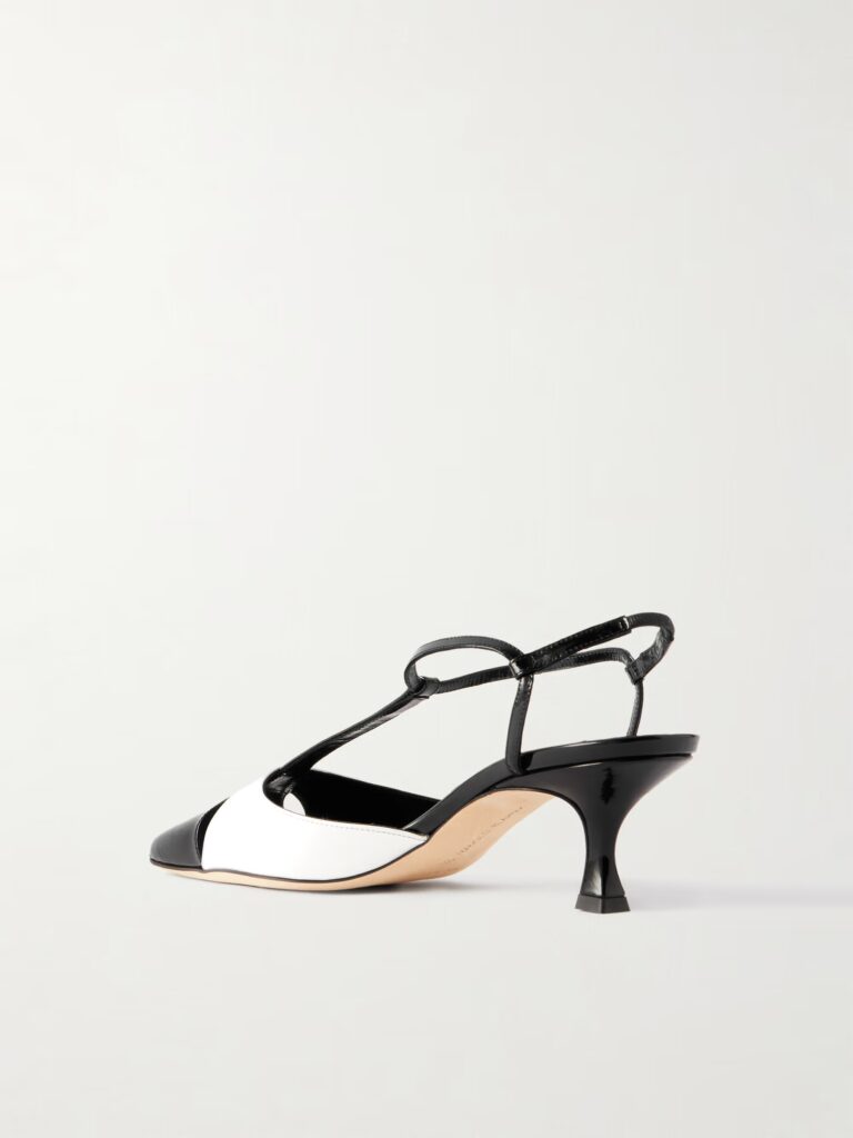 Turgimod 50 Two-tone Patent-leather Pumps Full Size Image 2