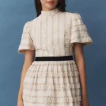 Blythe Textured Mini Dress Thumbnail 2
