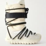 Trailgrip Leather-trimmed Quilted GORETEX Ski Boots Thumbnail 1