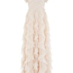 Needle & Thread Genevieve Ruffle Short Sleeve Maxi Gown Thumbnail 3