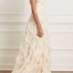 Needle & Thread Genevieve Ruffle Short Sleeve Maxi Gown Thumbnail 5