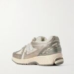 19006R Metallic Rubber-trimmed Mesh Sneakers Thumbnail 2