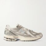 19006R Metallic Rubber-trimmed Mesh Sneakers Thumbnail 1