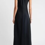 Shirred Cap Sleeve Maxi Dress Thumbnail 5