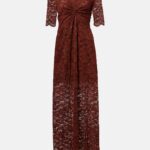 Off-the-shoulder Lace Maxi Dress Thumbnail 3