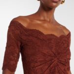 Off-the-shoulder Lace Maxi Dress Thumbnail 5