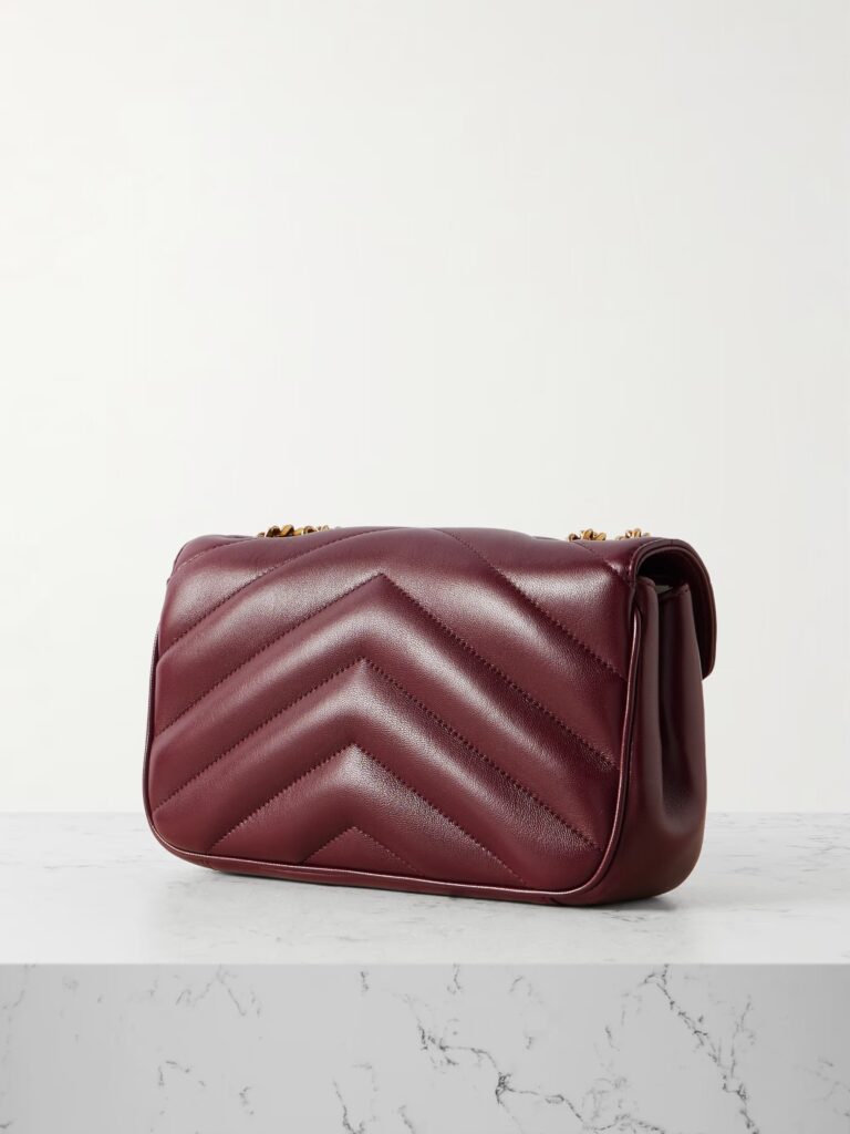 Loulou Quilted Leather Shoulder Bag Full Size Image 3