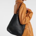 Lilou Woven Leather Shoulder Bag Thumbnail 7