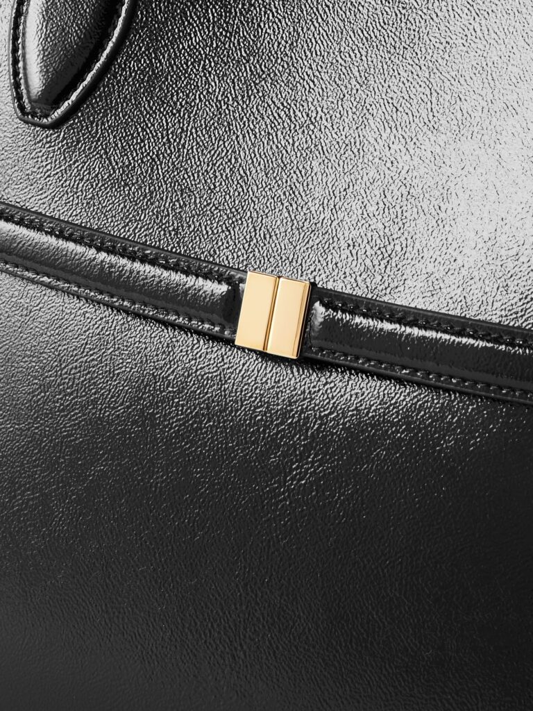 Naplack Crinkled Patent-leather Tote Full Size Image 3