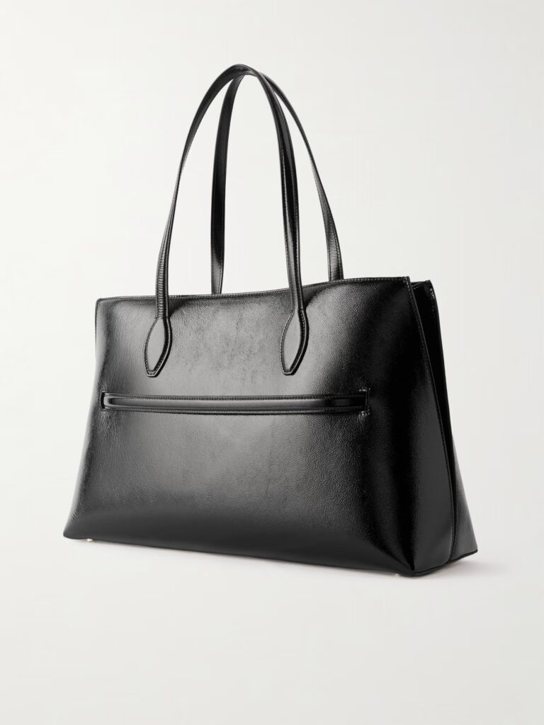 Naplack Crinkled Patent-leather Tote Full Size Image 2