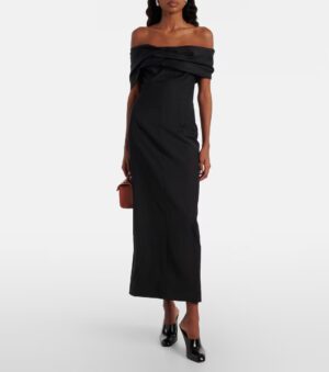 TOVE Perrine Wool Maxi Dress