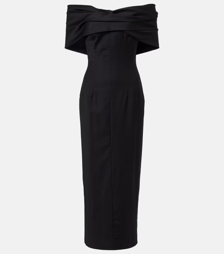 Perrine Wool Maxi Dress Full Size Image 5