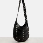 Medium Studded Leather Shoulder Bag Thumbnail 6