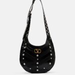 Medium Studded Leather Shoulder Bag Thumbnail 1