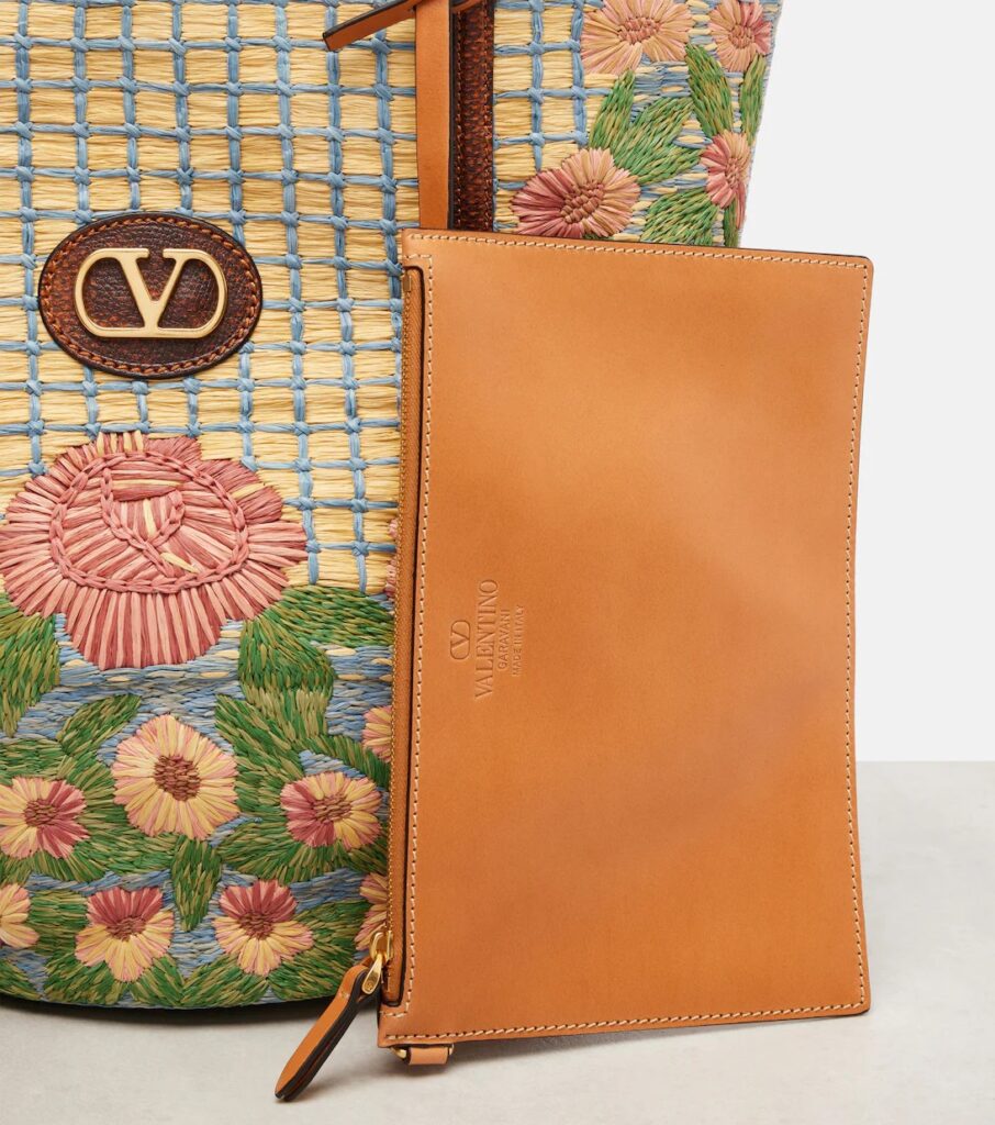 Panier De Fleurs VLogo Tote Bag Full Size Image 3