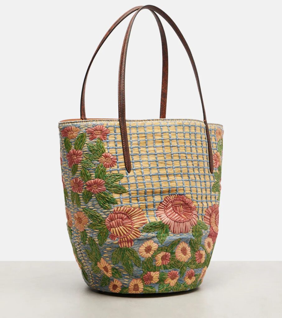 Panier De Fleurs VLogo Tote Bag Full Size Image 5