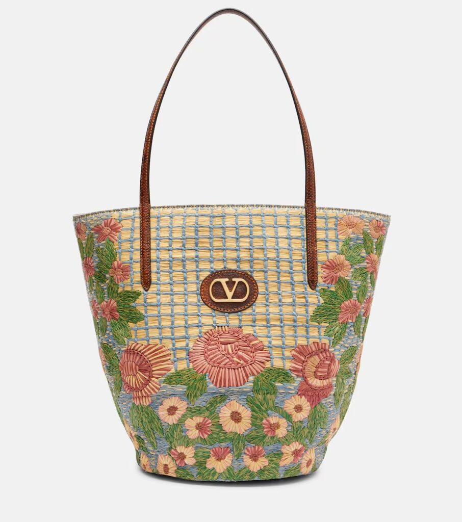 Panier De Fleurs VLogo Tote Bag Full Size Image 1