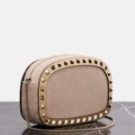 Rockstud VLogo Mini Canvas Shoulder Bag Thumbnail 3