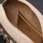 Rockstud VLogo Mini Canvas Shoulder Bag Thumbnail 4