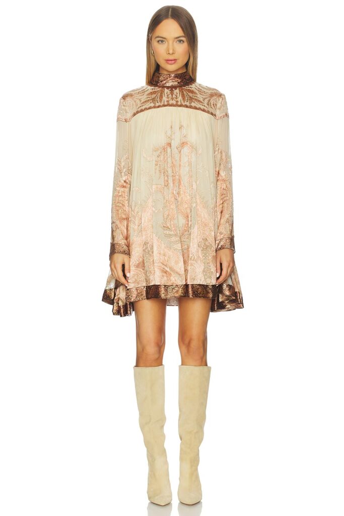 Batwing Mini Dress Full Size Image 1