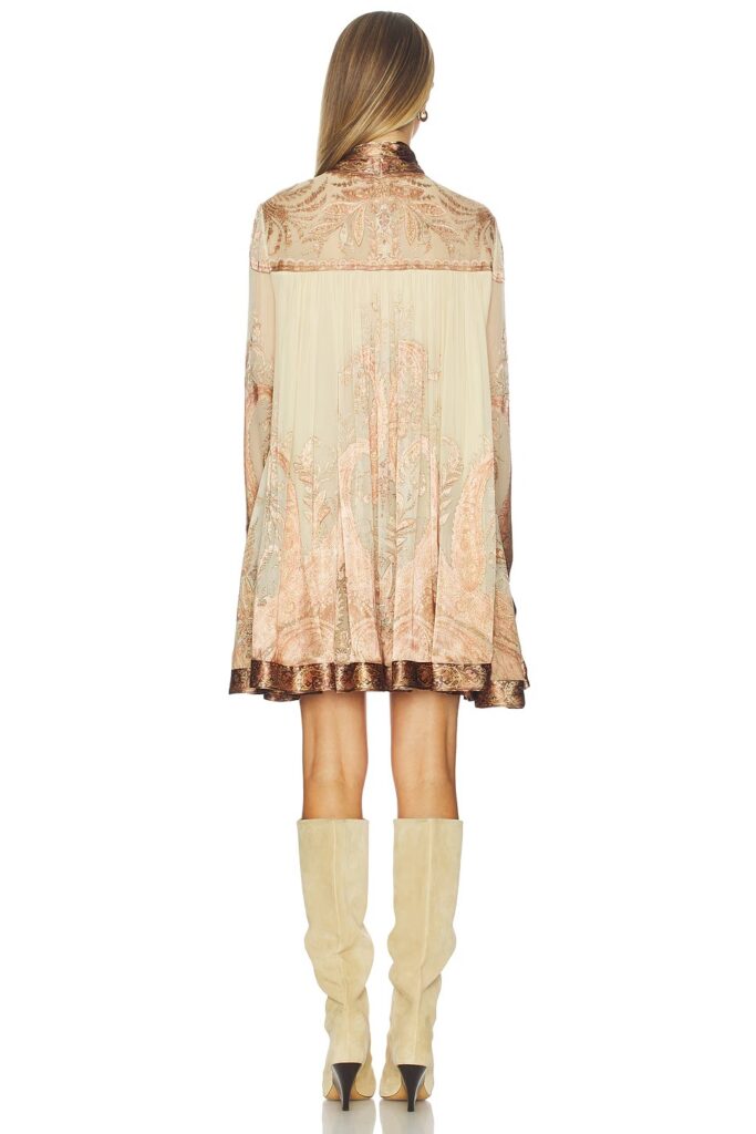 Batwing Mini Dress Full Size Image 2
