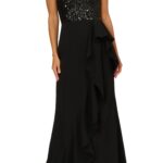 Beaded Bodice Strapless Mermaid Gown Thumbnail 1
