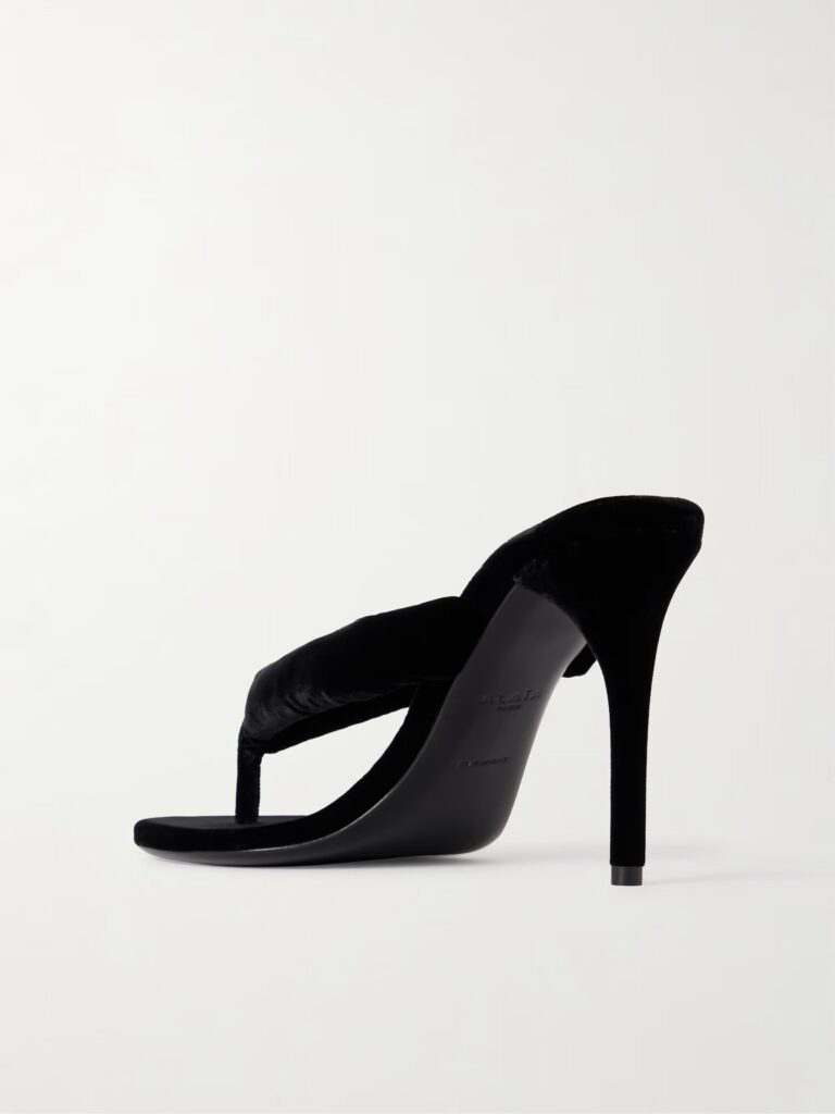 90 Velvet Mules Full Size Image 2