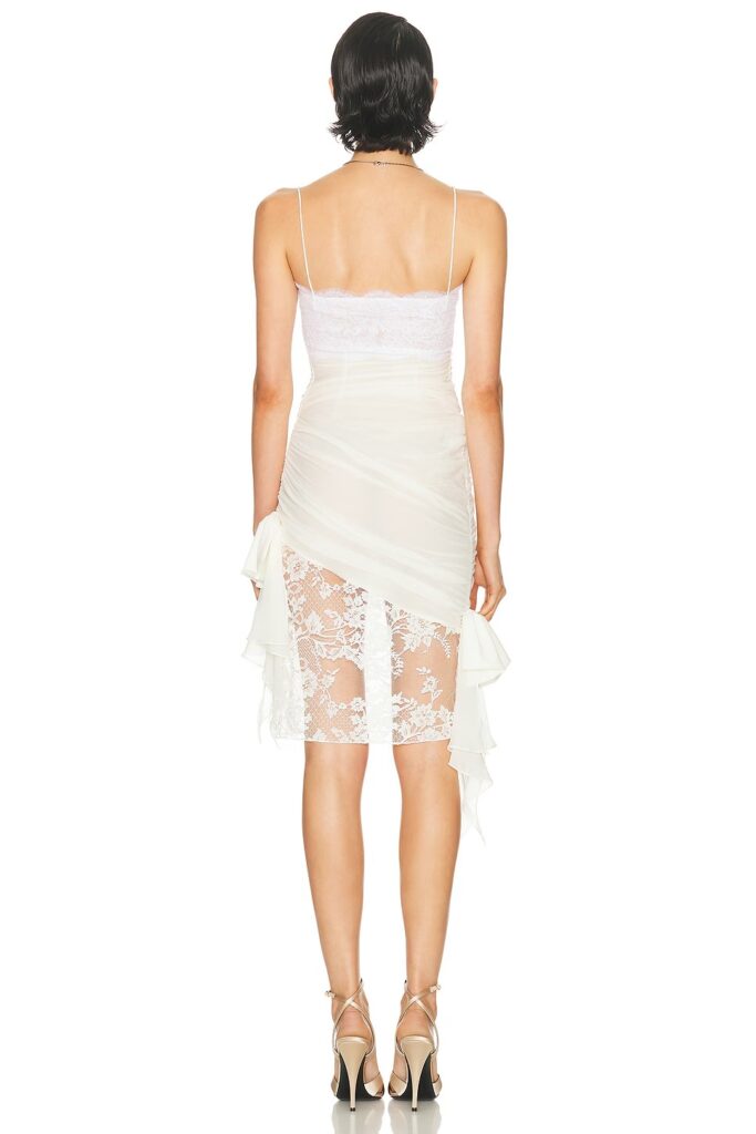 Lace Mini Dress Full Size Image 4