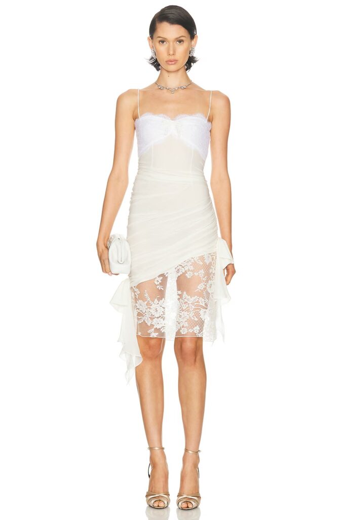 Lace Mini Dress Full Size Image 1