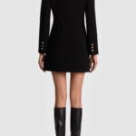 Latoya Ruffle Detail Long Sleeve Blazer Dress Thumbnail 4