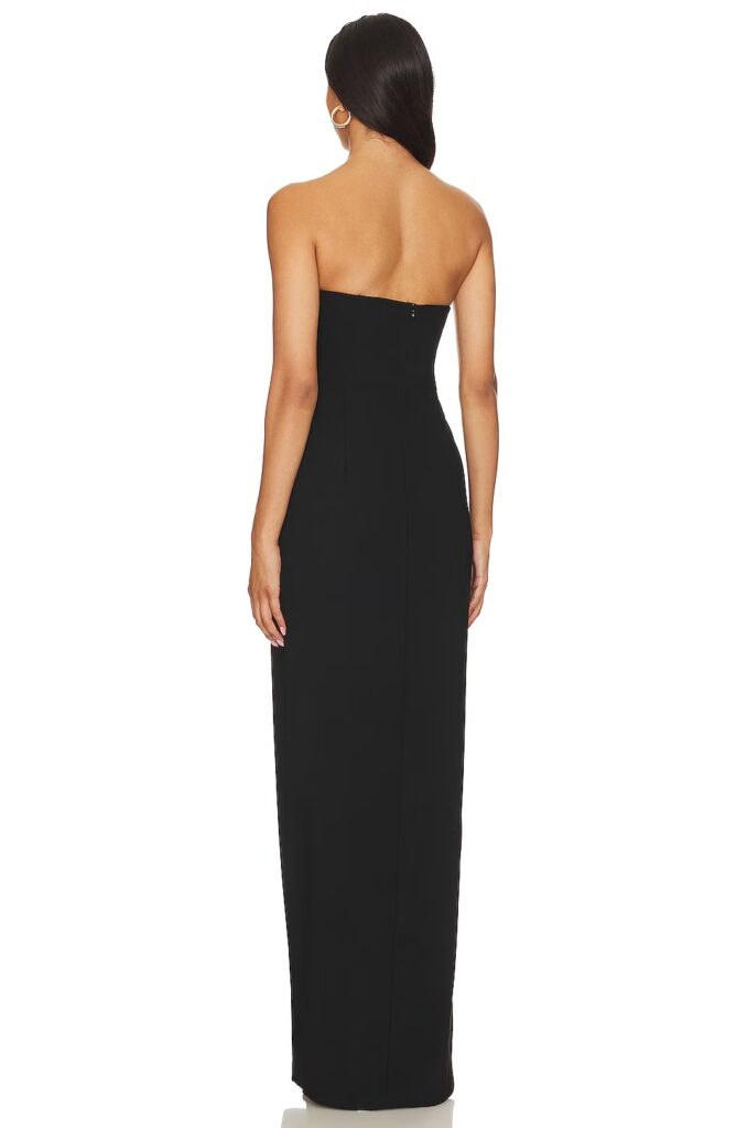 x Revolve Strapless Puzzle Gown Full Size Image 3