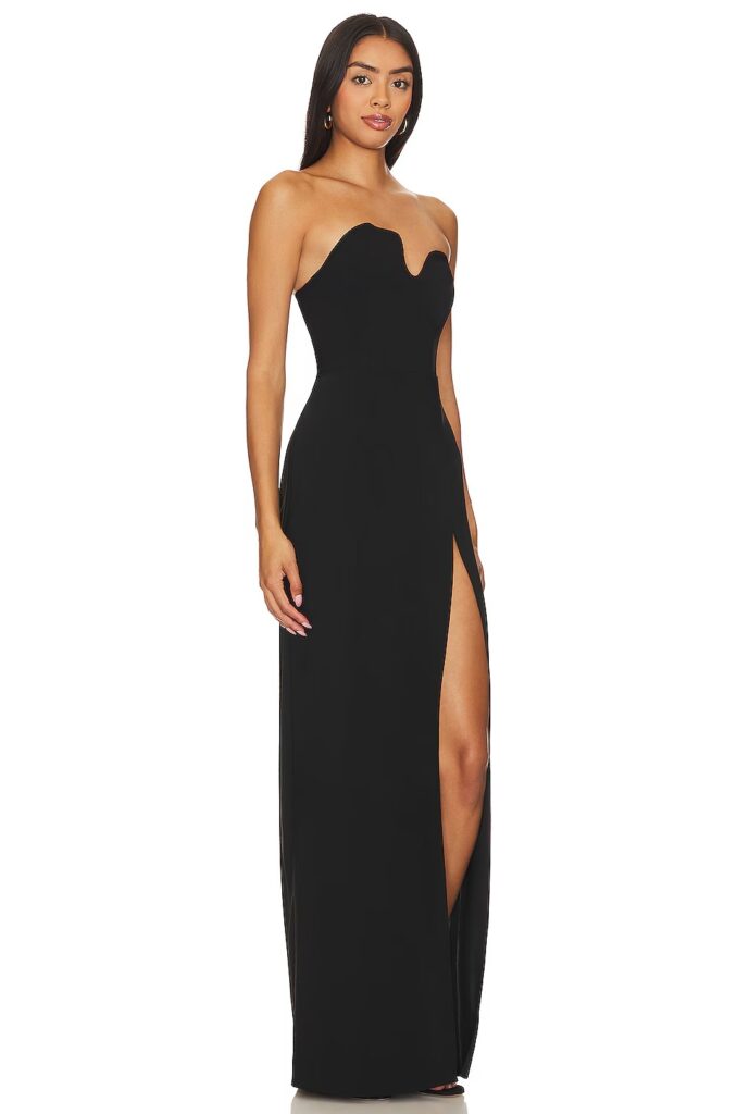x Revolve Strapless Puzzle Gown Full Size Image 2