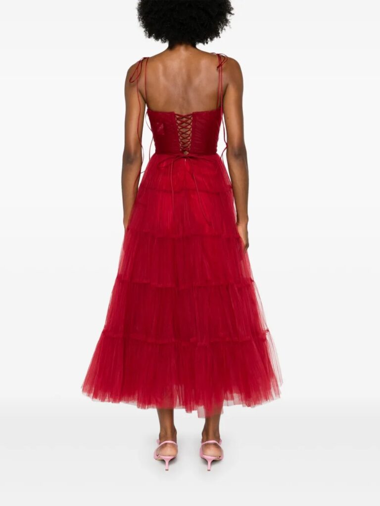 Tulle Maxi Dress Full Size Image 2
