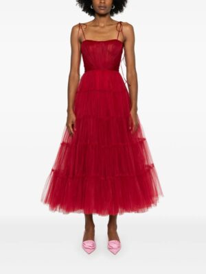 ANA RADU Tulle Maxi Dress