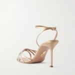 Tell Me Crystal-embellished Leather Sandals Thumbnail 3