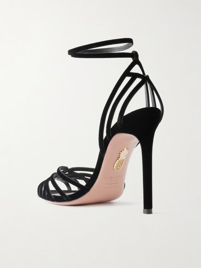 Wild Dream 105 Velvet Sandals Full Size Image 3