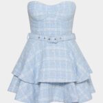 Belted Tweed Dress Thumbnail 3