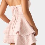 Belted Tweed Dress Thumbnail 4