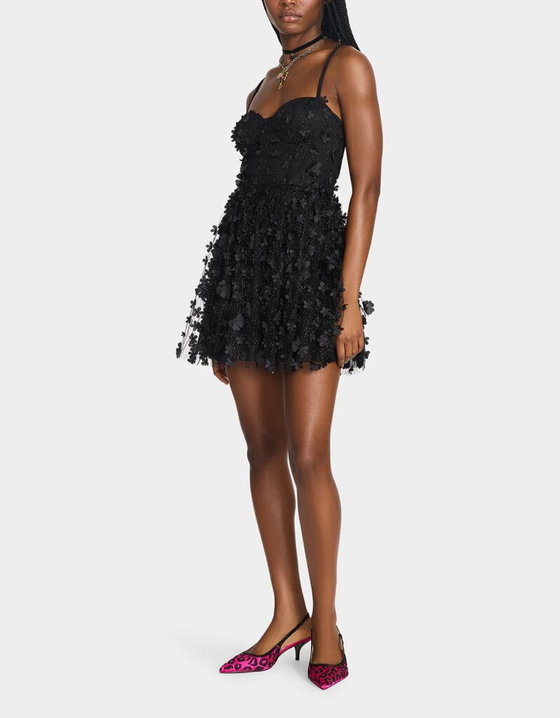 Midnight Bloom Dress Full Size Image 2