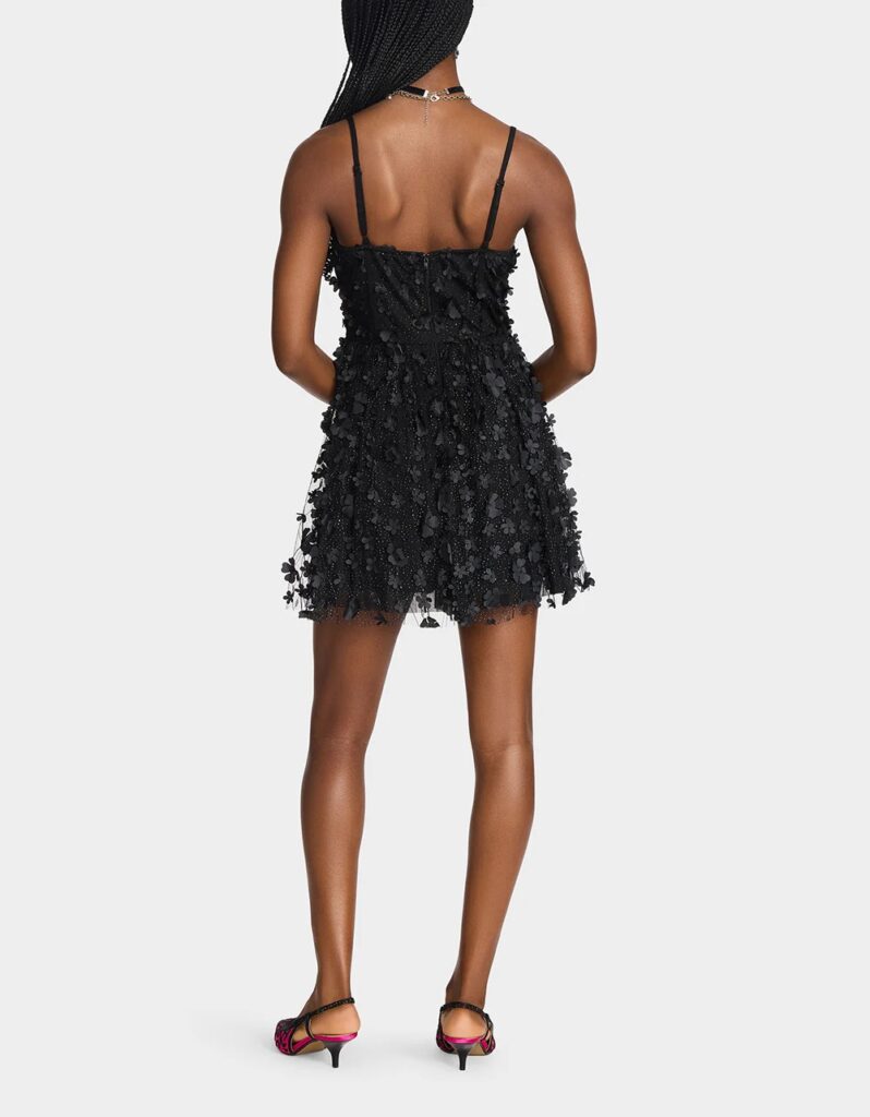 Midnight Bloom Dress Full Size Image 3