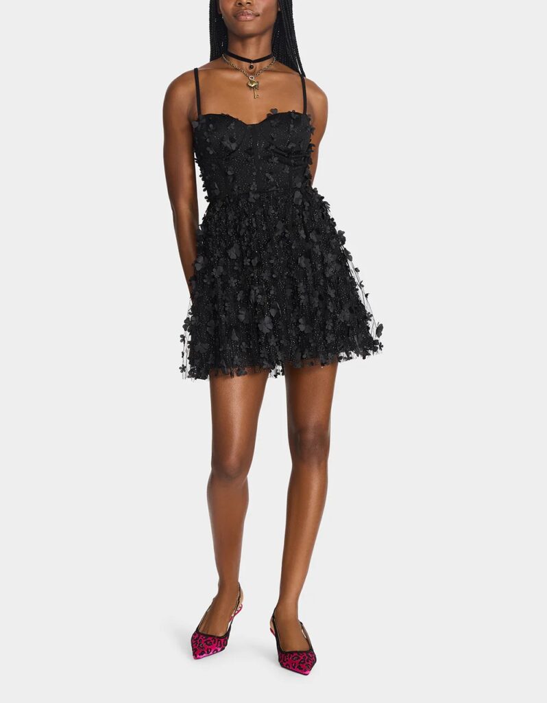 Midnight Bloom Dress Full Size Image 1