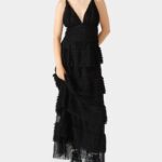 Tiered Tulle Gown Thumbnail 1