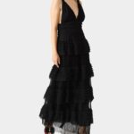 Tiered Tulle Gown Thumbnail 5