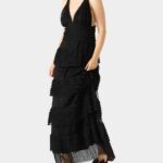 Tiered Tulle Gown Thumbnail 2