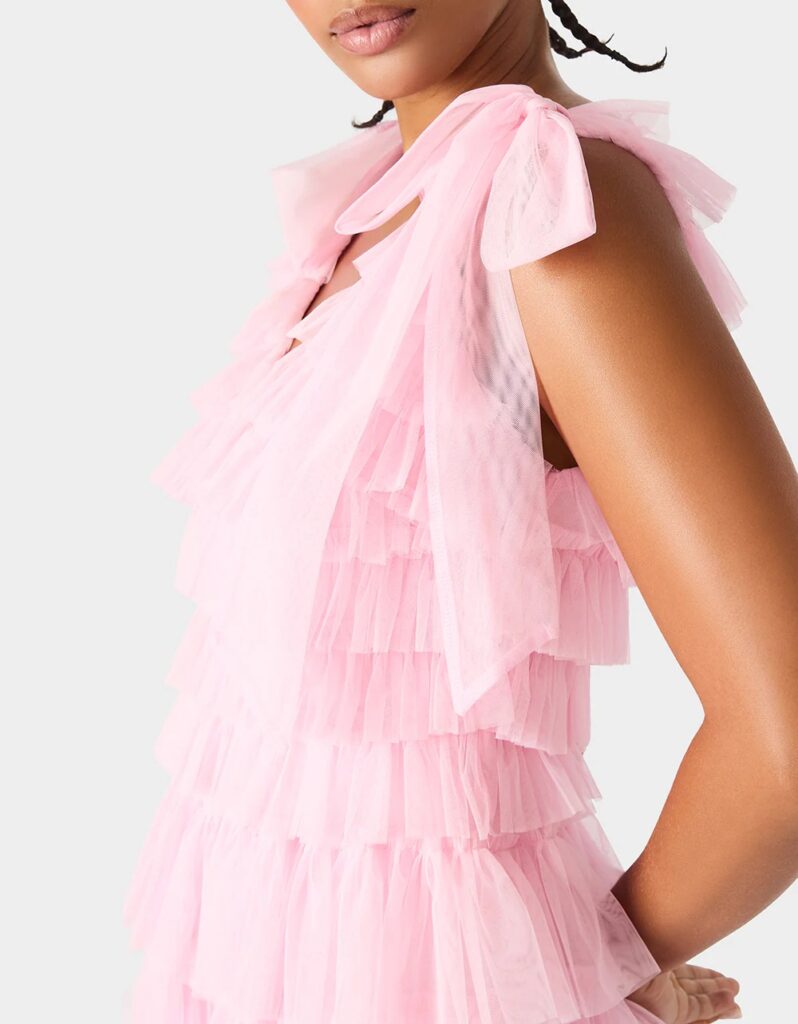 Sugar Puff Dress Petal Pink Full Size Image 5