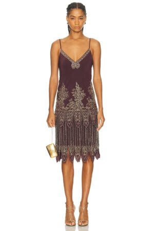 BODE Beaded Epoque Dress