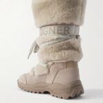 Alta Badia Shearling and Suede Ankle Boots Thumbnail 3