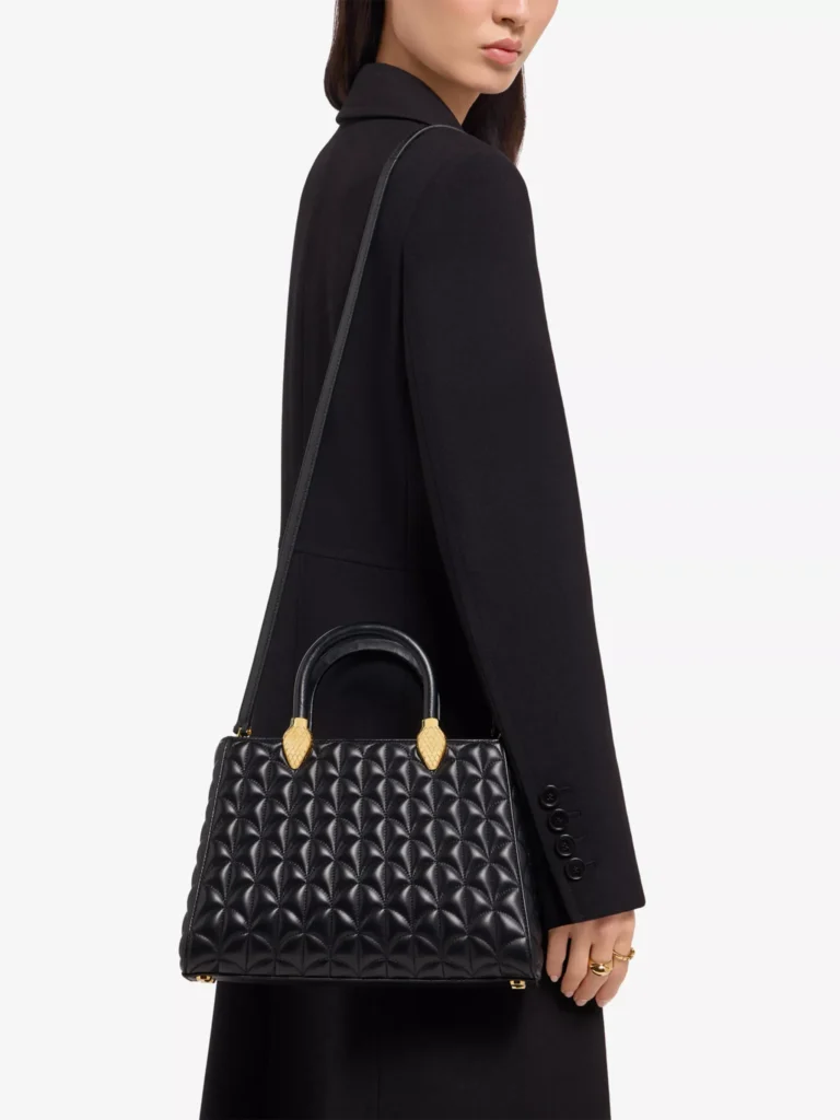 Serpentine Day Duo Leather Top Handle Bag Full Size Image 3